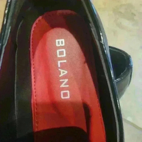 New without box Men's Bolano dress shoes size 9.5, black patent leather - Picture 2 of 6
